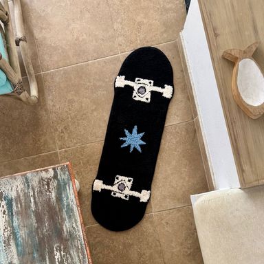 Star Skateboard Rug