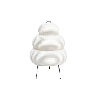 Japanese Wabi-Sabi Style Curvy Floor Lantern Lamp