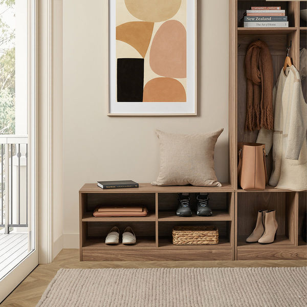 Maverick Storage Bench - Pecan