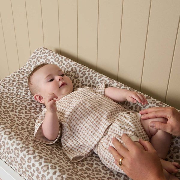 Animal Print Change Mat Cover
