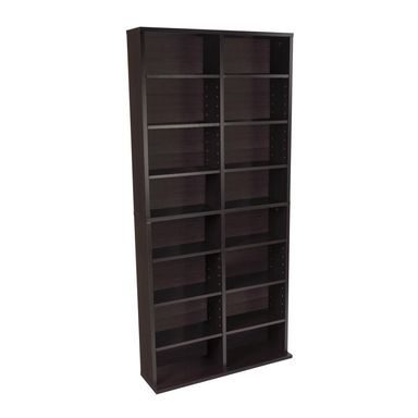 Atlantic Espresso Traditional Wood Media Cabinet