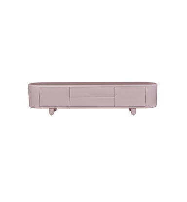 Apollo Glossy Entertainment Unit In Sweetpea
