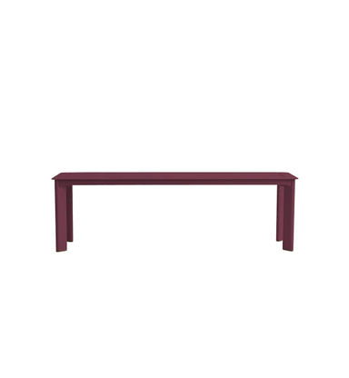 Sundowner Bench In Aubergine
