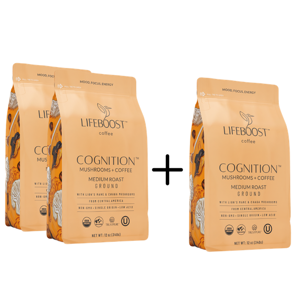 Cognition Real Mushroom Coffee Subscription