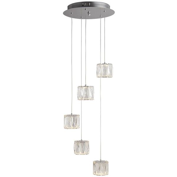 Maxim LED 5 Light Ceiling Light Polished Chrome