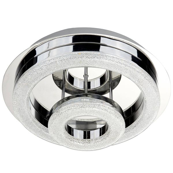 Polo 2 Light LED Flush Ceiling Light