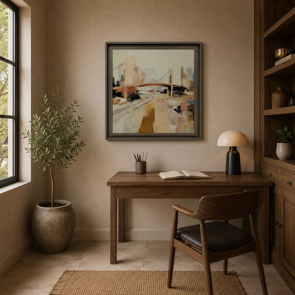 Street Vibes 60x60cm Framed Canvas
