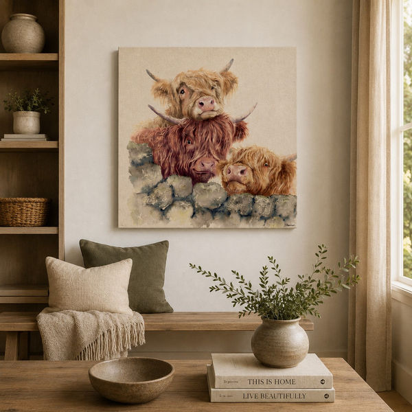 Neighbourhood Watch 60x60cm Canvas