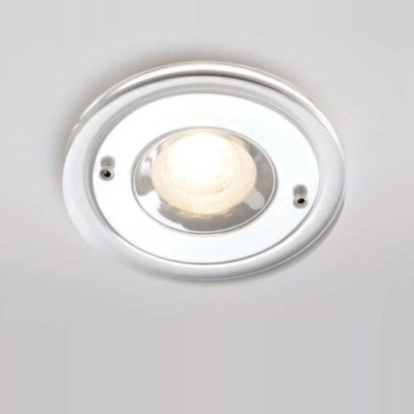 Glacier Round IP65 Flush Ceiling Light