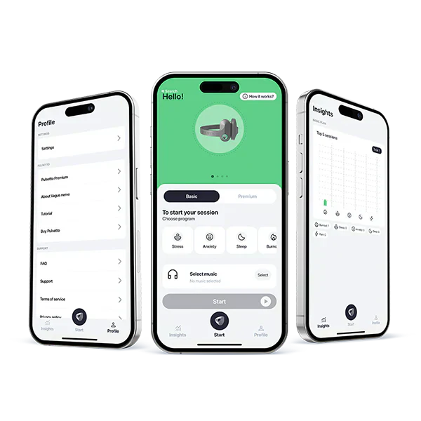 Pulsetto App Premium: 60$ per 12 months.