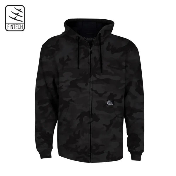Fintech Heavy Duty Fleece Zip Hoodie