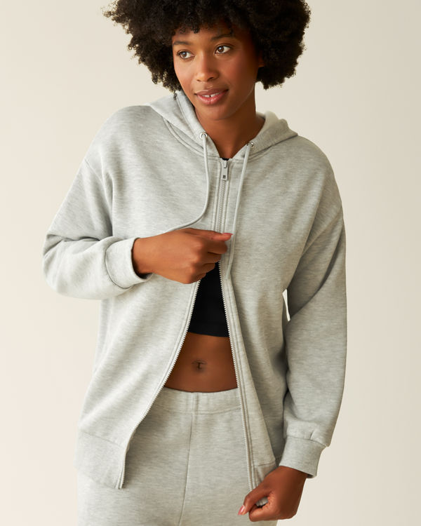 Cloud Fleece Oversized Hoodie | Grey Heather