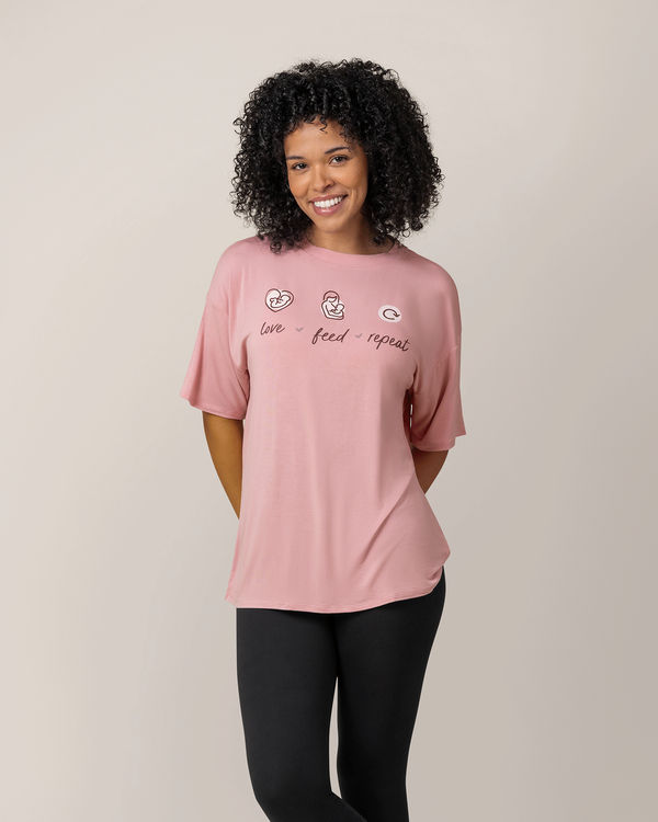 Oversized Graphic Tee | Love Feed Repeat