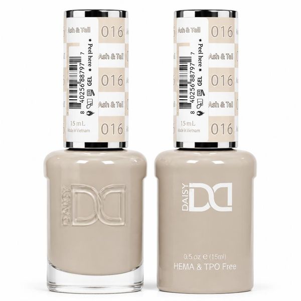 DND - Hema-Free & TPO-Free Gel & Lacquer - Ash & Tell – 016