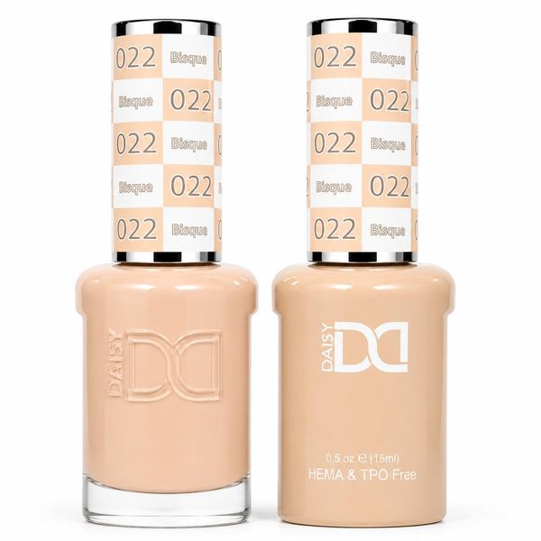 DND - Hema-Free & TPO-Free Gel & Lacquer - Bisque – 022