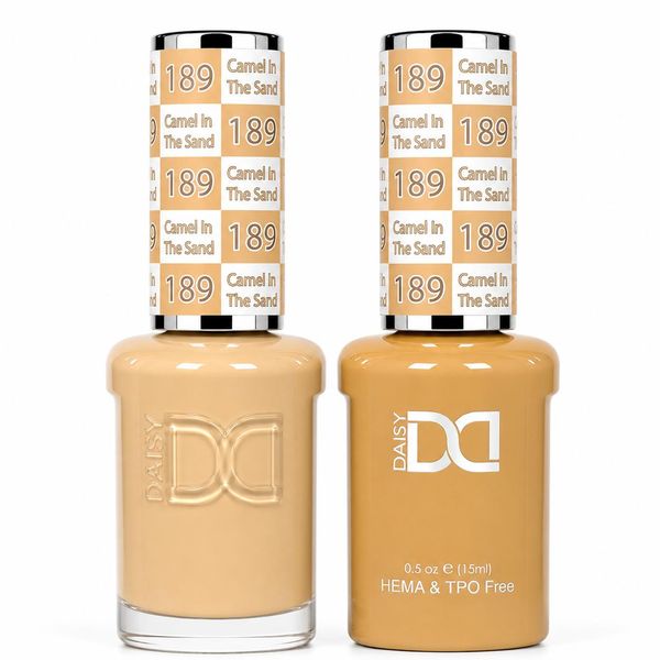 DND - Hema-Free & TPO-Free Gel & Lacquer - Camel In The Sand – 189