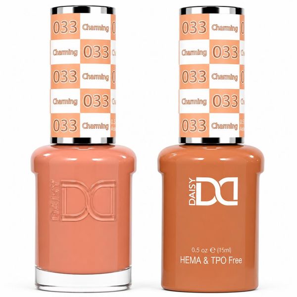DND - Hema-Free & TPO-Free Gel & Lacquer - Charming – 033