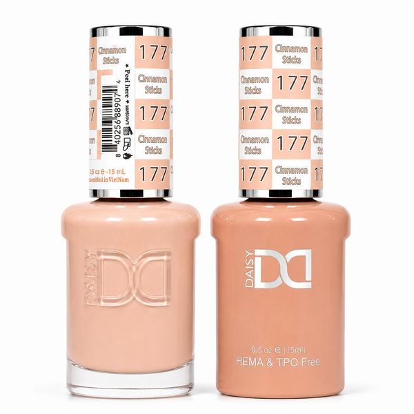 DND - Hema-Free & TPO-Free Gel & Lacquer - Cinnamon Sticks – 177