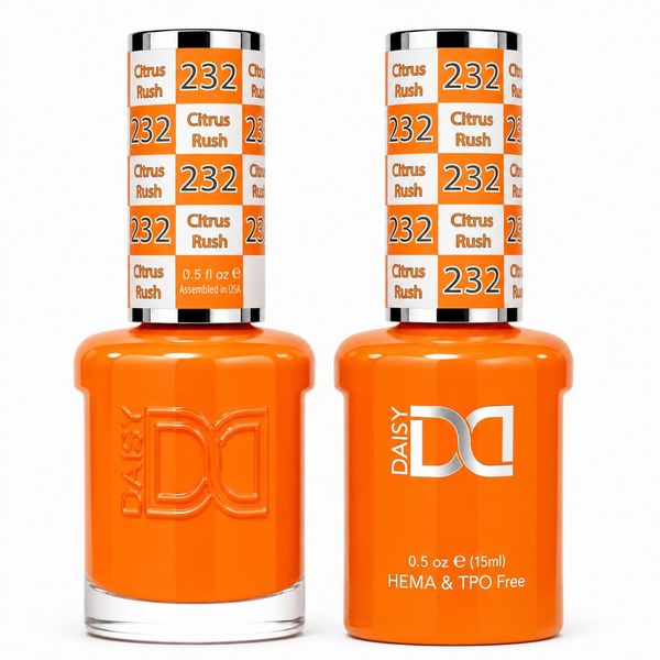 DND - Hema-Free & TPO-Free Gel & Lacquer - Citrus Rush – 232
