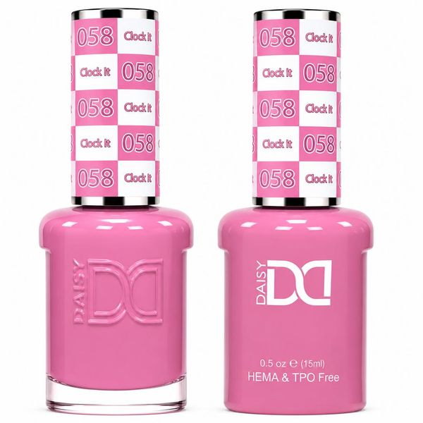 DND - Hema-Free & TPO-Free Gel & Lacquer - Clock It – 058