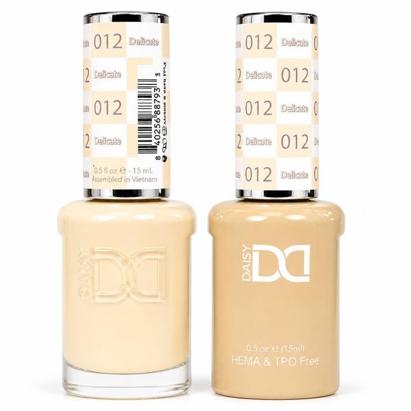 DND - Hema-Free & TPO-Free Gel & Lacquer - Delicate - 012