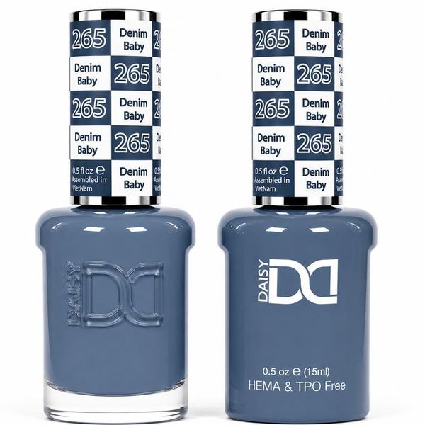 DND - Hema-Free & TPO-Free Gel & Lacquer - Denim Baby – 265