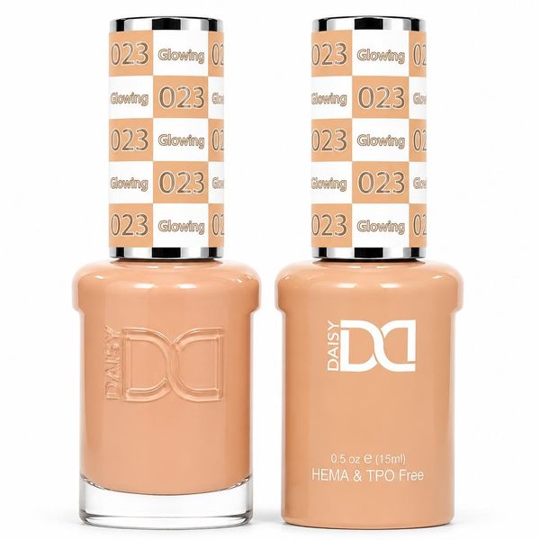 DND - Hema-Free & TPO-Free Gel & Lacquer - Glowing – 023