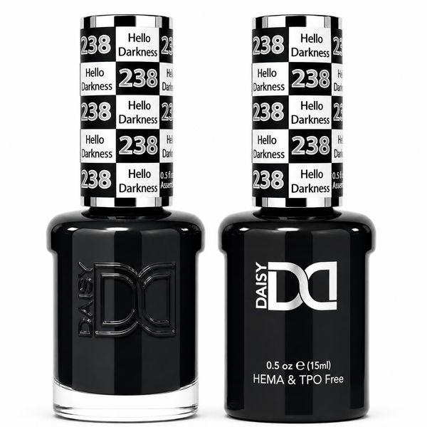 DND - Hema-Free & TPO-Free Gel & Lacquer - Hello Darkness – 238