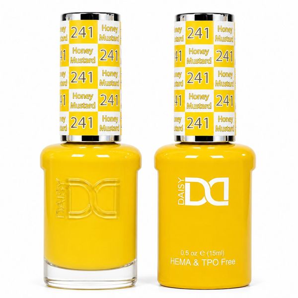 DND - Hema-Free & TPO-Free Gel & Lacquer - Honey Mustard – 241
