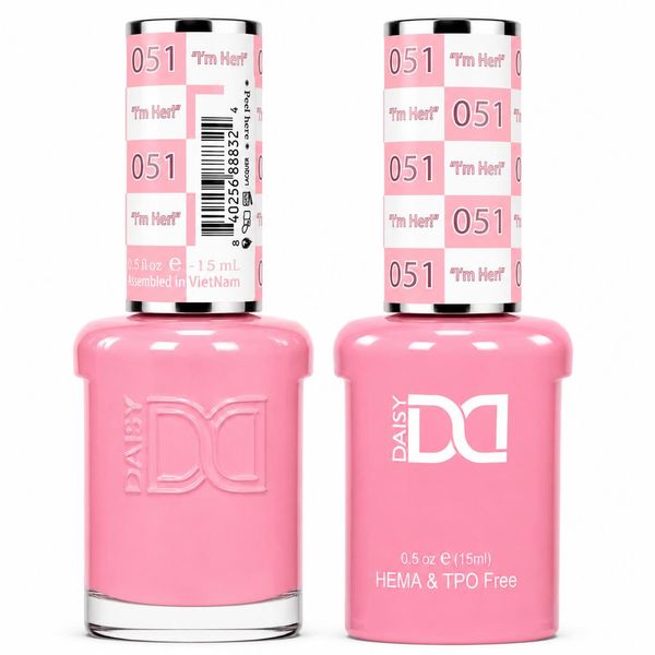 DND - Hema-Free & TPO-Free Gel & Lacquer - I’m Her – 051