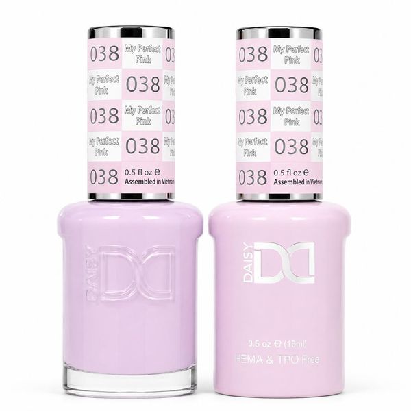 DND - Hema-Free & TPO-Free Gel & Lacquer - My Perfect Pink – 038