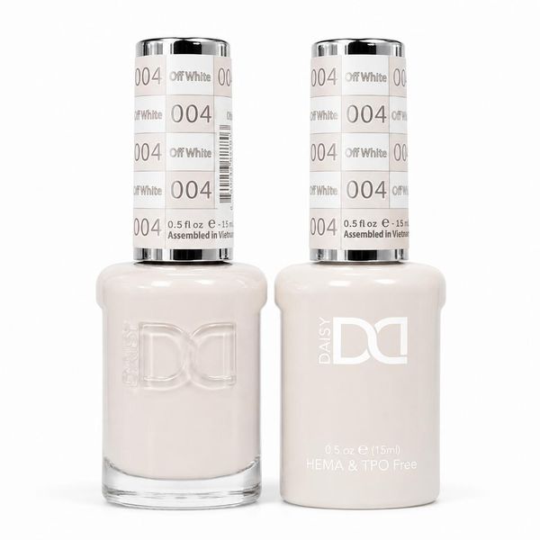 DND - Hema-Free & TPO-Free Gel & Lacquer - Off White - 004