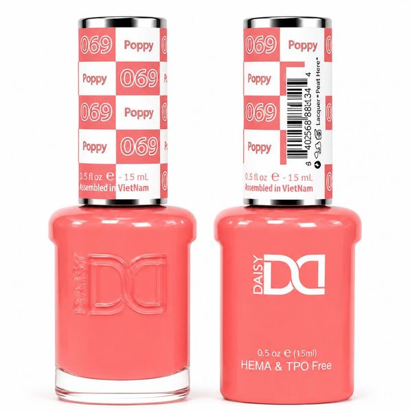 DND - Hema-Free & TPO-Free Gel & Lacquer - Poppy – 069