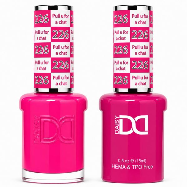 DND - Hema-Free & TPO-Free Gel & Lacquer - Pull U For A Chat – 226