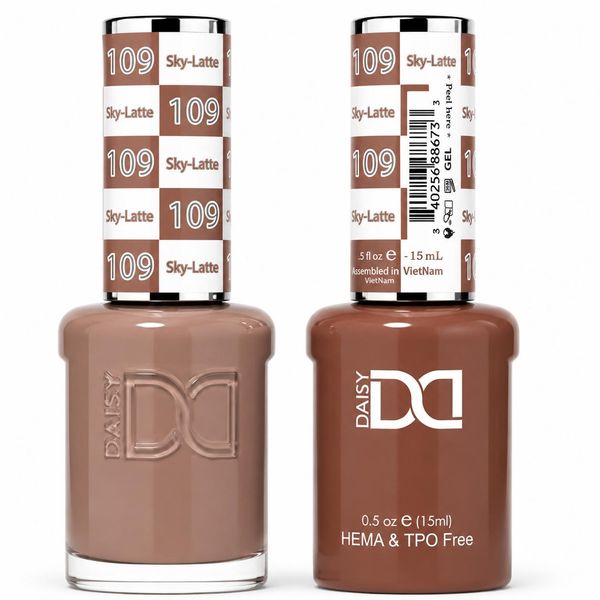 DND - Hema-Free & TPO-Free Gel & Lacquer - Sky Latte – 109