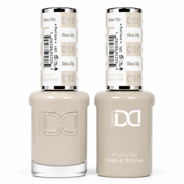 DND - Hema-Free & TPO-Free Gel & Lacquer - Slate Slip - 015