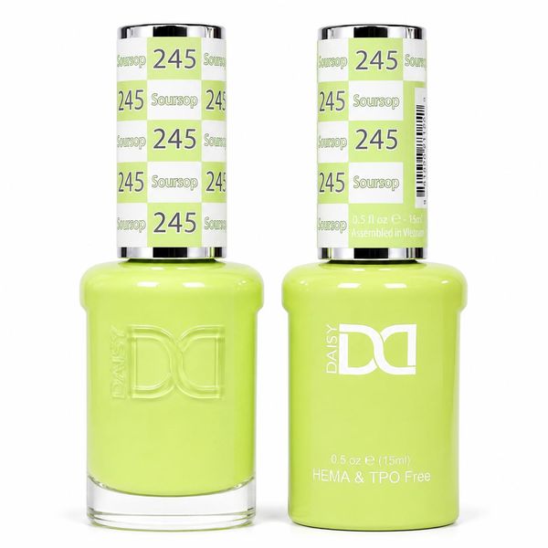 DND - Hema-Free & TPO-Free Gel & Lacquer - Soursop – 245