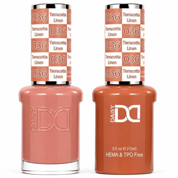 DND - Hema-Free & TPO-Free Gel & Lacquer - Terracotta Luau – 036