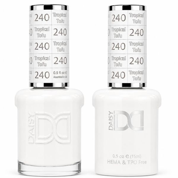 DND - Hema-Free & TPO-Free Gel & Lacquer - Tropical Tofu – 240