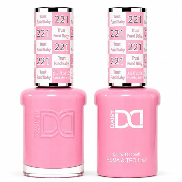 DND - Hema-Free & TPO-Free Gel & Lacquer - Trust Fund Baby – 221