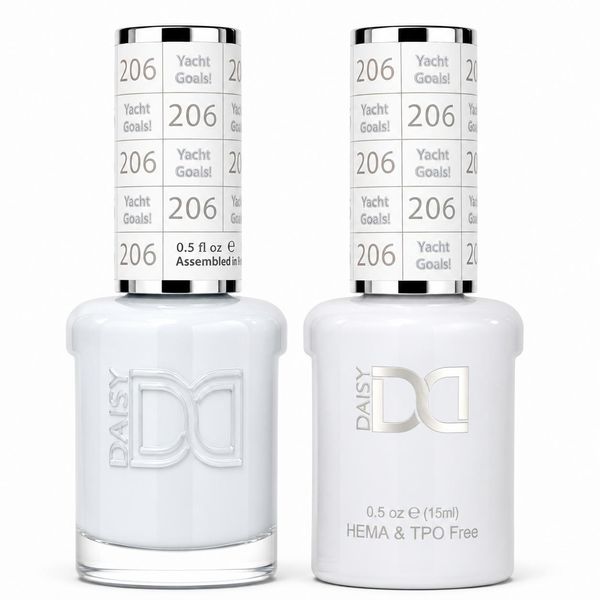 DND - Hema-Free & TPO-Free Gel & Lacquer - Yacht Goals! – 206