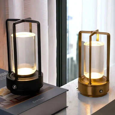 Scandinavian Wireless LED Table Lamp - NordicaGlow