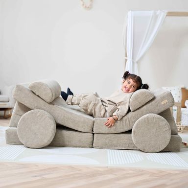 Playrama Montessori Kids Play  Sofa - Mushroom