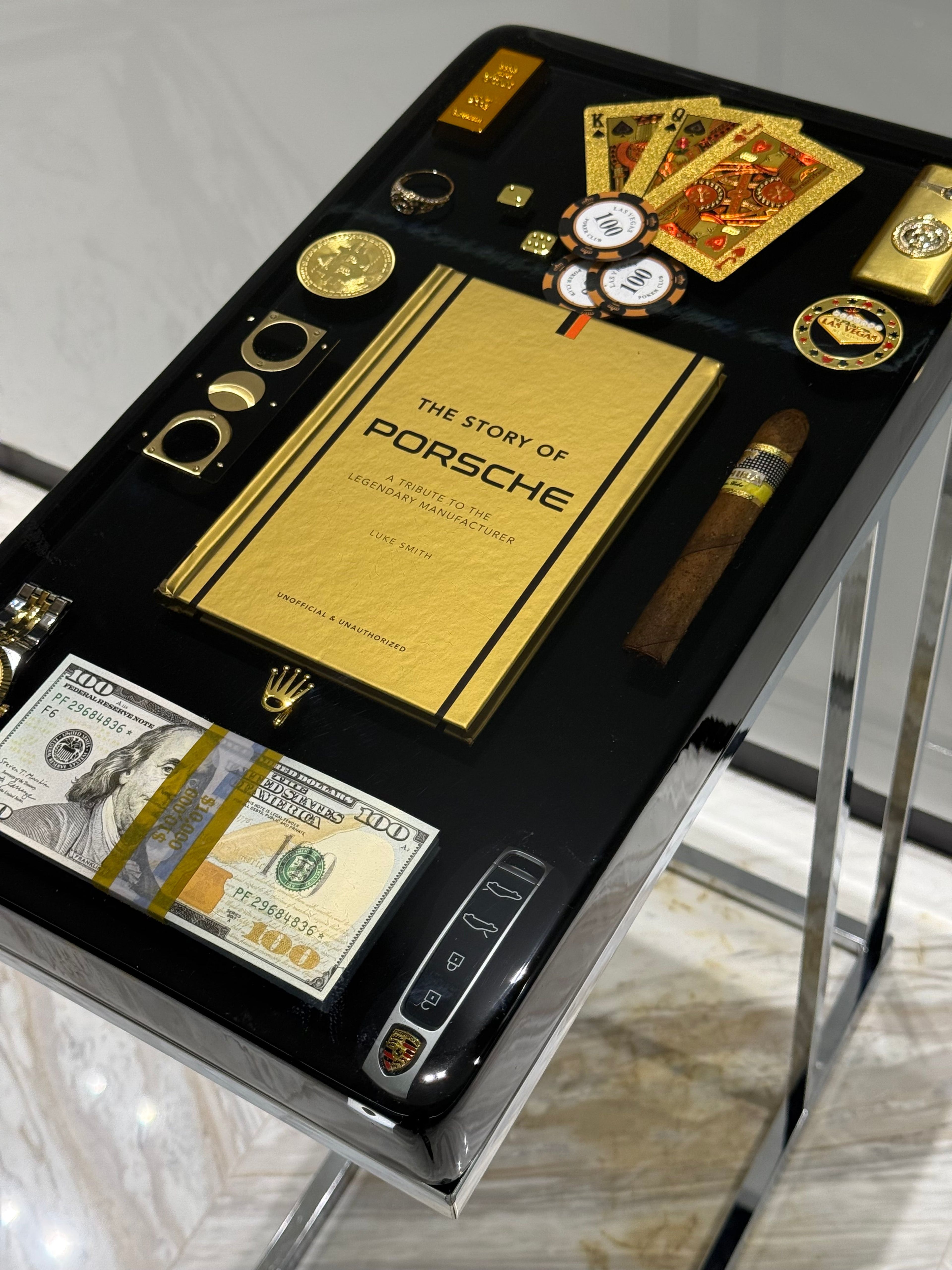 Exclusive Porsche Edition Square Side Table - Piece No. 1