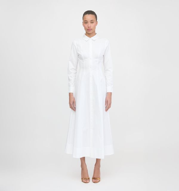 The Alandra Dress - White
