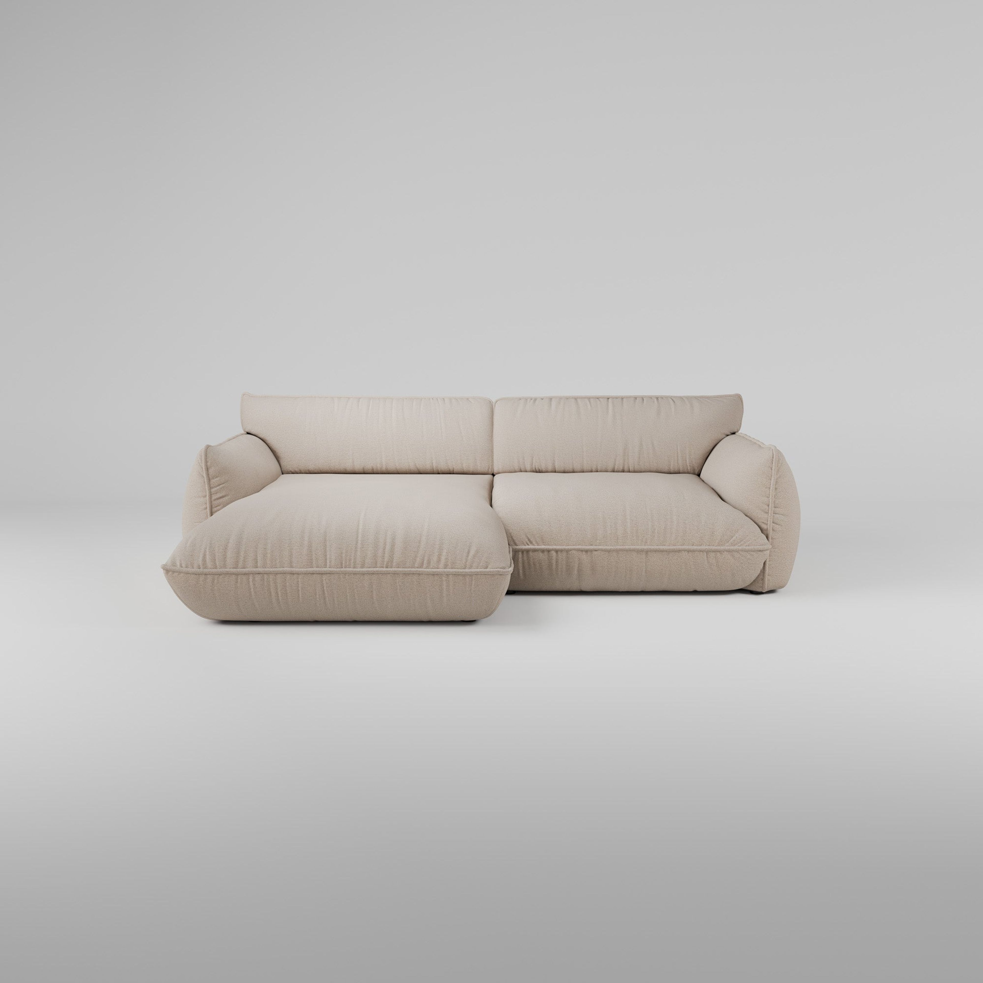 Morandi 3-Sitzer Ecksofa Links - Stilvolles Modulsofa