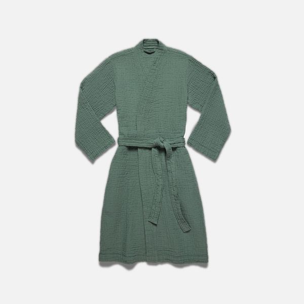 Breezeweave Crinkle Cotton Robe - Last Call