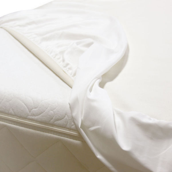 Happsy Waterproof Organic Mattress Pad - Queen