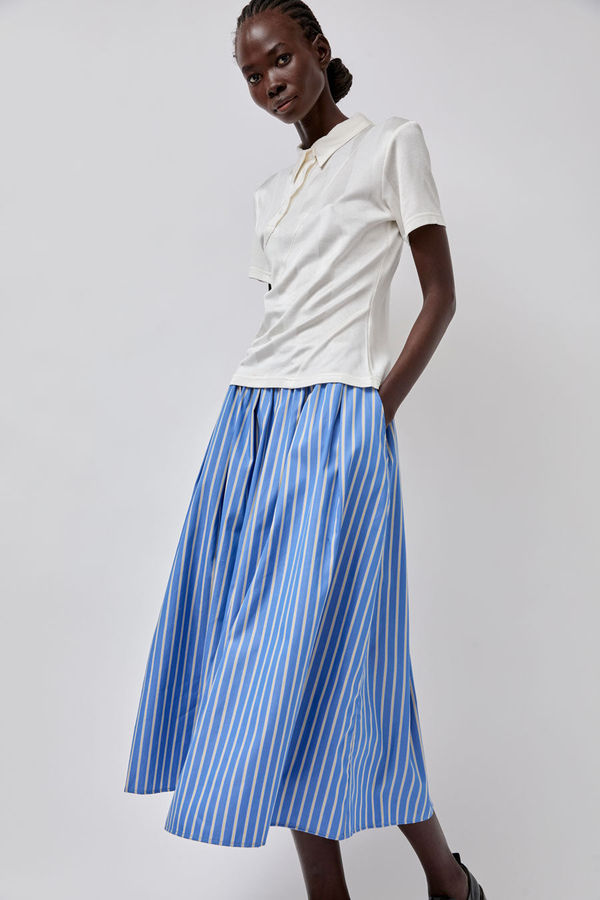 No.6 Mel Skirt in Eton Stripe