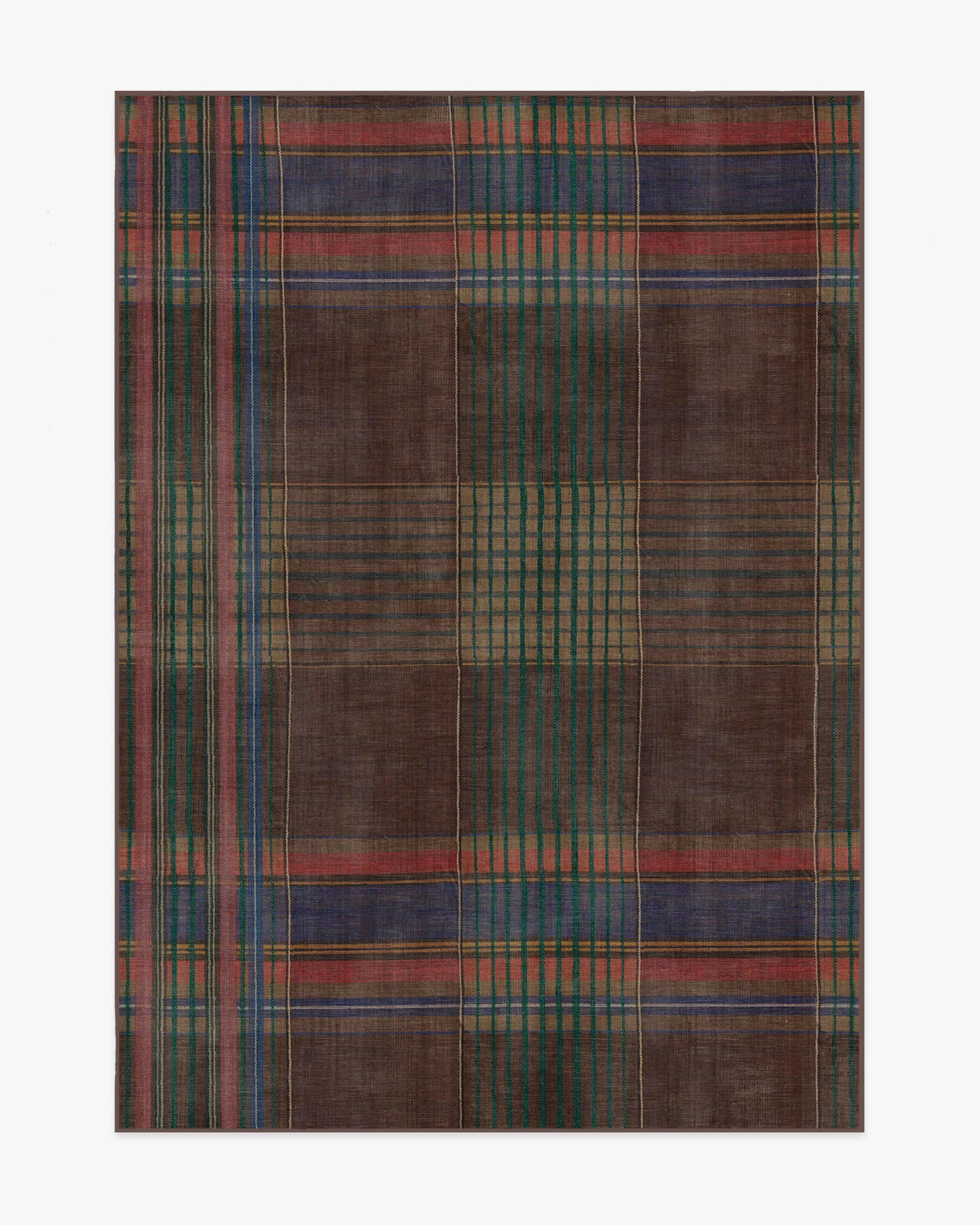 Emerson Brown Multicolor Washable Rug | Ruggable